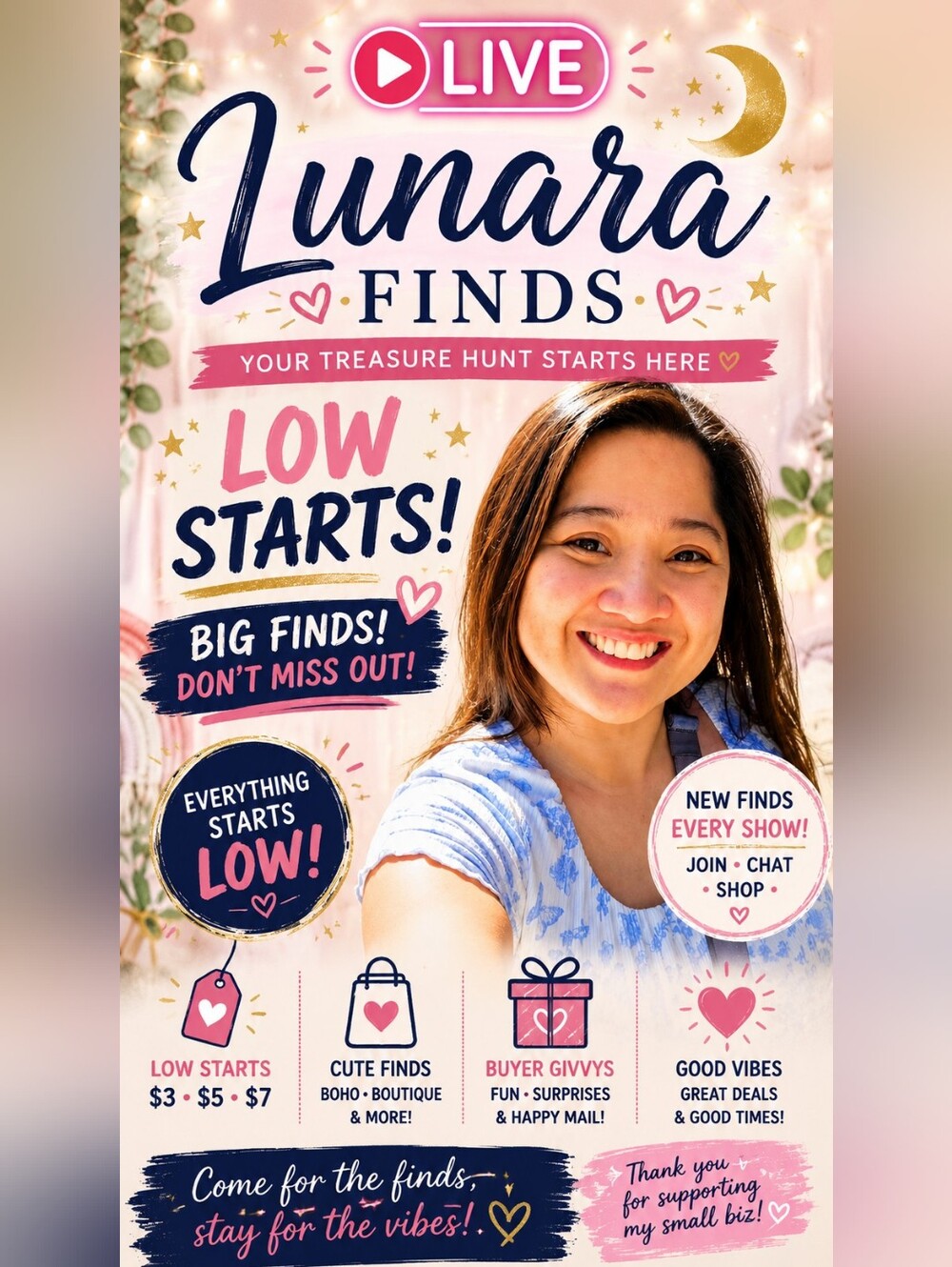 ✨️Lunara is LIVE 🌙 Like this post to be notified